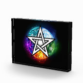 Bloc Photo Wiccan pentagram (Droite)
