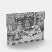 Bloc Photo William H. Beard - Bear Stung by Bees (Gauche)