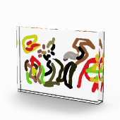 Bloc Photo Wolf wild ink autumn (Droite)