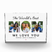 Bloc Photo Worlds Best Maman Custom Family Collage (Devant)
