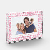 Bloc Photo XOXO Peint | Saint Valentin (Gauche)