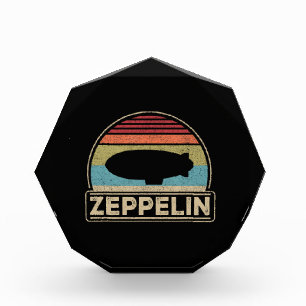 Bloc Photo Zeppelin Vintage Rétro Zeppelin Chemise Dirigible