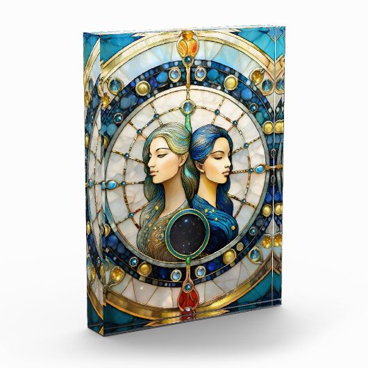 Bloc Photo Zodiac - Gemini Les Jumeaux (Gauche)