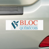 Bloc Québécois Logo Bumpersticker (Op auto)