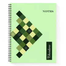 Bloc vert impressionnant - Cahier de rentrée scola