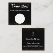 Blocage de réduction Black & Gold hors Carte de re (Devant / Derrière)