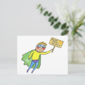 Block Chain Security Briefkaart (Staand voorkant)