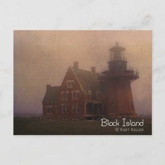 Block Island Briefkaart (Voorkant)