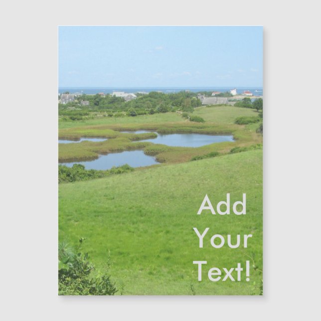 Block Island Champlin Road Meadow (Voorkant)