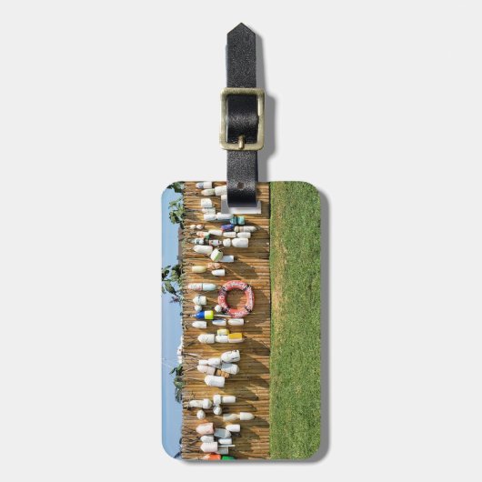 Block Island Decor Bagagelabel (Voorkant verticaal)