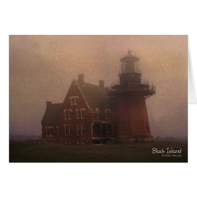 Block Island Lighthouse (Voorkant Horizontaal)