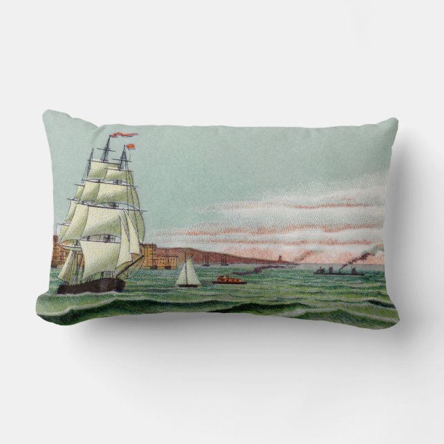 Block Island Lumbar Pillow Kussen (Voorkant)