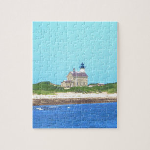 Block Island North Light Legpuzzel