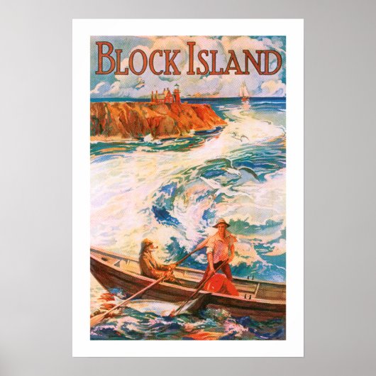 Block Island Poster (Voorkant)
