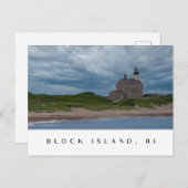 Block Island, Rhode Island Carte postale (Devant / Derrière)