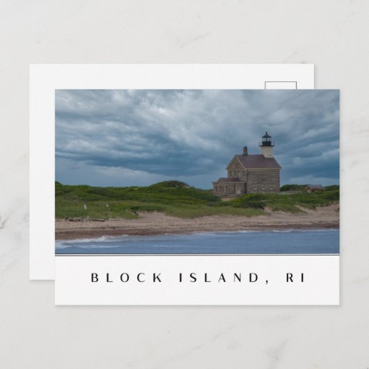 Block Island, Rhode Island Carte postale (Devant / Derrière)