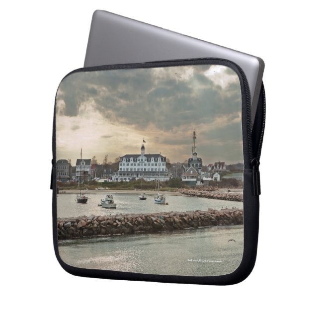 Block Island, Rhode Island Laptop Sleeve (Voorkant Links)