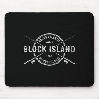 Block Island Ri  gekruiste Visten Muismat