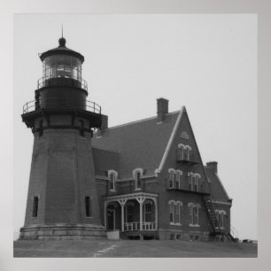 Block Island Southeast Light Poster