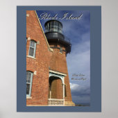 Block Island Southeast Light Poster (Devant)