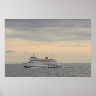 Block Island Veerboot Poster