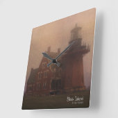 Block Island Vierkante Klok (Hoek)