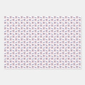 Block Print Botanicals and Animals Inpakpapier Vel (Voorkant 3)