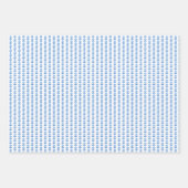 Block Print Flowers Wrapping Paper (Voorkant)