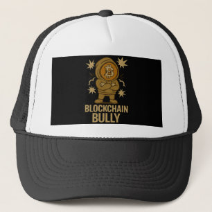 Blockchain Bully™ Bitcoin voor Crypto Coin-handela Trucker Pet