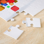 Blockchain Technology als creatief bedrijf Legpuzzel (Zijkant)