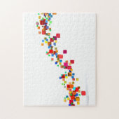 Blockchain Technology als creatief bedrijf Legpuzzel (Verticaal)