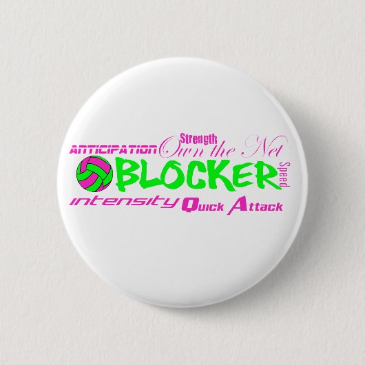 Blocker Traits Ronde Button 5,7 Cm (Voorkant)