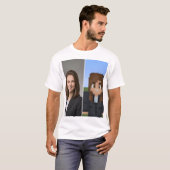 BlockPix Minecraft Character T-Shirt (Devant entier)
