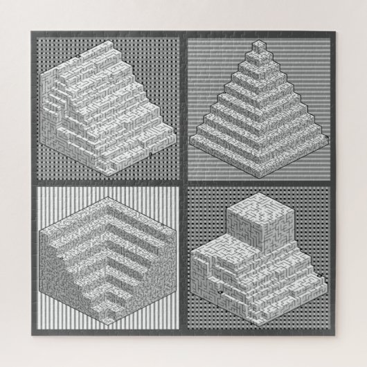 Blocks Maze Puzzle (Vertical)