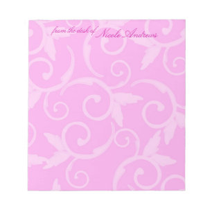 Blocnote - Girly Swirl