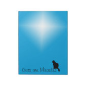 Blocnote — Katten zijn wonderen (Gedraaid)