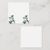 blocnote notitiekaartje (Voorkant / Achterkant)