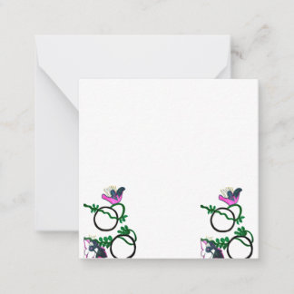 blocnote notitiekaartje