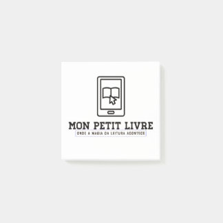 Blocos de nota post-it Mon Petit Livre