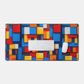 Blocs abstraits colorés (Clavier et souris)