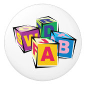 Blocs bébé en céramique Boutons de tiroir (Devant)