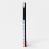 Blocs colorés coque iphone abstrait (Dos/Gauche)