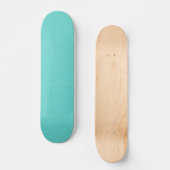 Blocs de bulle turquoise à motif Skateboard (Recto)