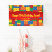 Blocs de construction Bannière d'anniversaire (En situation)