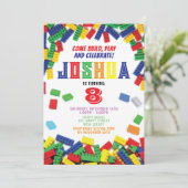 Blocs de construction Invitation d'anniversaire. B (Debout devant)