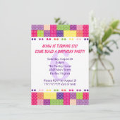 Blocs de construction pour filles Invitations d'an (Debout devant)