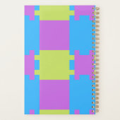 Blocs de couleur gras Vert Bleu Rose 7 (Dos)