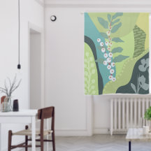 Blocs de couleurs mélangés de baies blanches