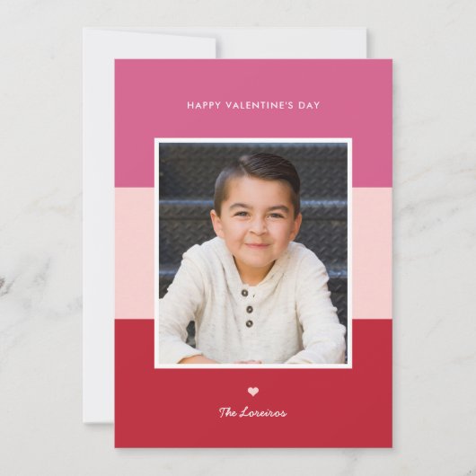 Blocs de couleurs modifiable couleur Carte Saint-V (Devant)