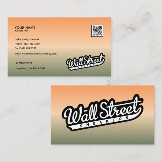 Blocs de mosaïque - Conception Carte de visite (Devant / Derrière)